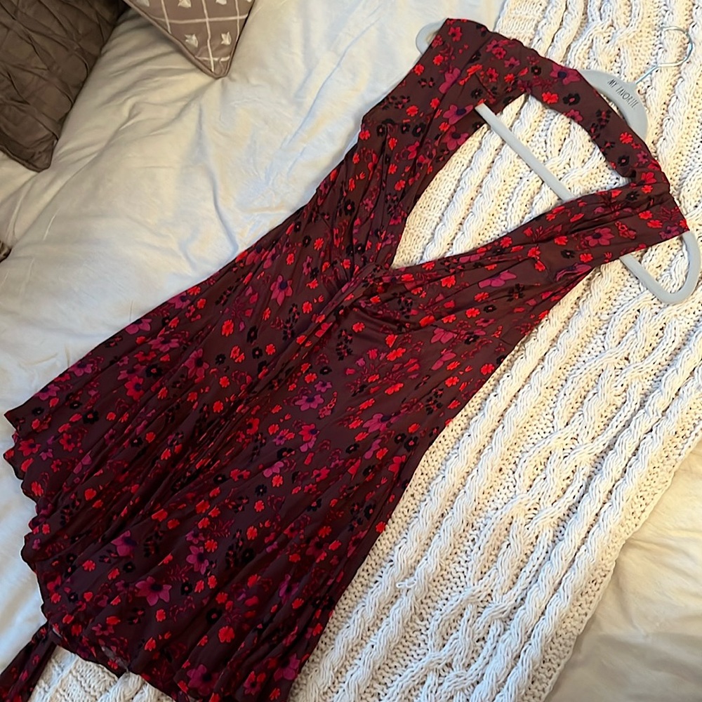 NWT Free People floral mini dress
